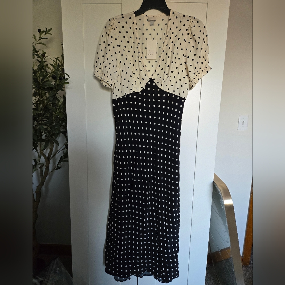 A New DAY Polkadot Dress - Medium